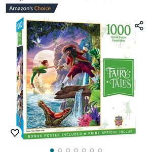 Master Pieces Fairy Tales Peter Pan Puzzle 1000 pieces